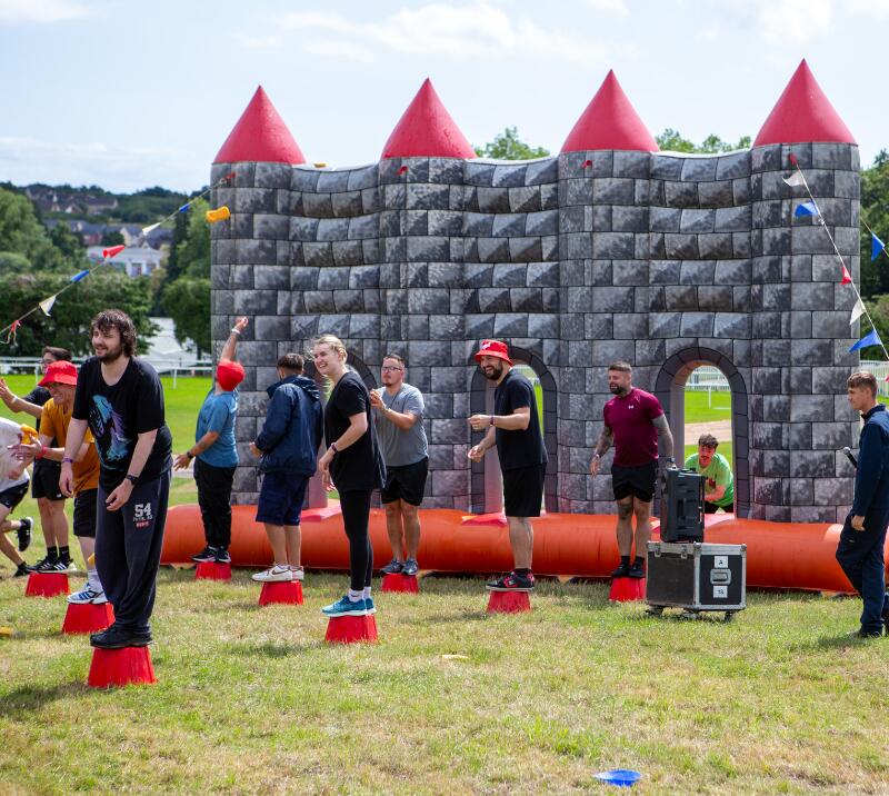 team building outside