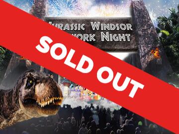 Jurassic Firework Night at Windsor Racecourse is Sold Out